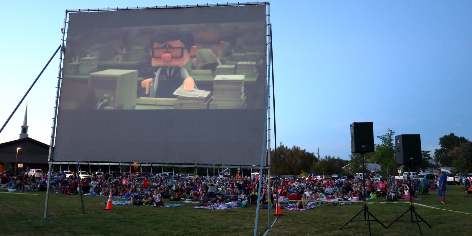 image: movie in the park