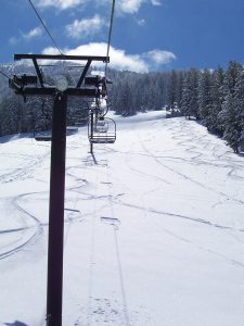 Pebble Creek Ski Lift"