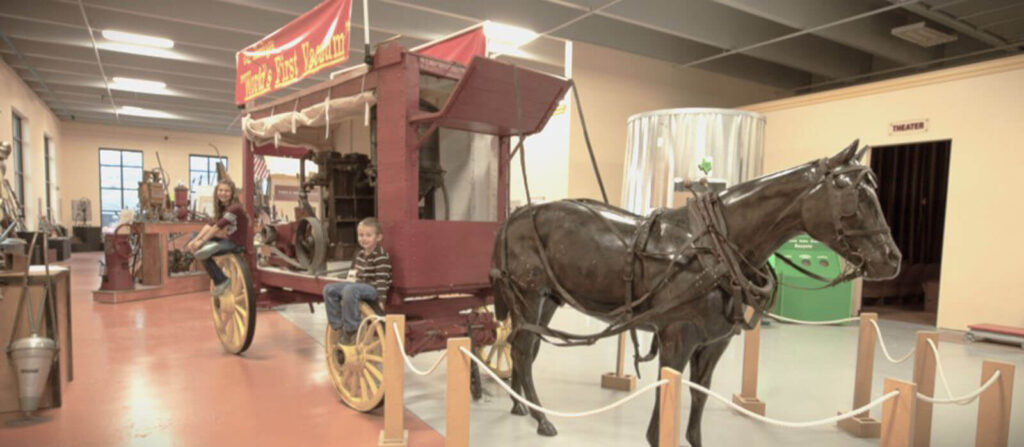 interior photo: Pocatello Museum of Clean