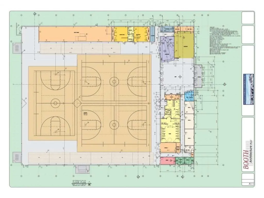 MEC Event Center Floor Plan